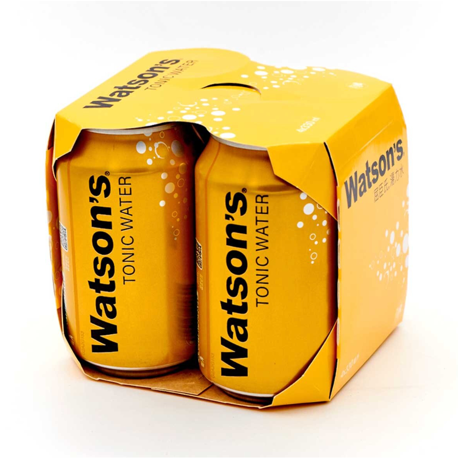 Watson’s Tonic Water (4 cans x 330ml) Shopee Philippines