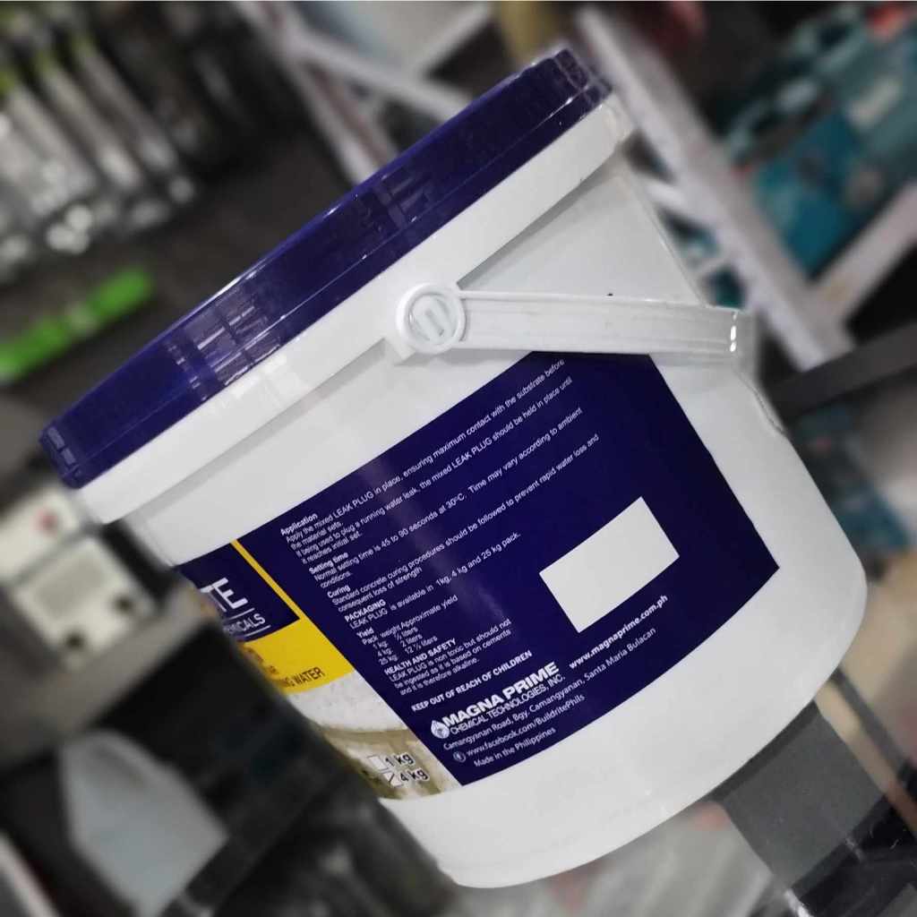 BUILDRITE LEAK PLUG (4kg) RAPID SETTING MORTAR FOR PLUGGING LEAK ON ...