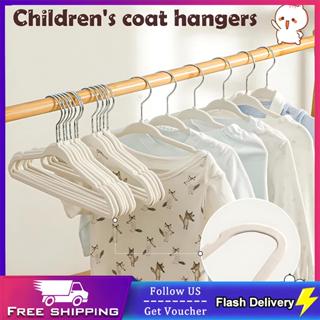 Portable Kids Clothes Hanger Plastic Household Baby Coat Rack