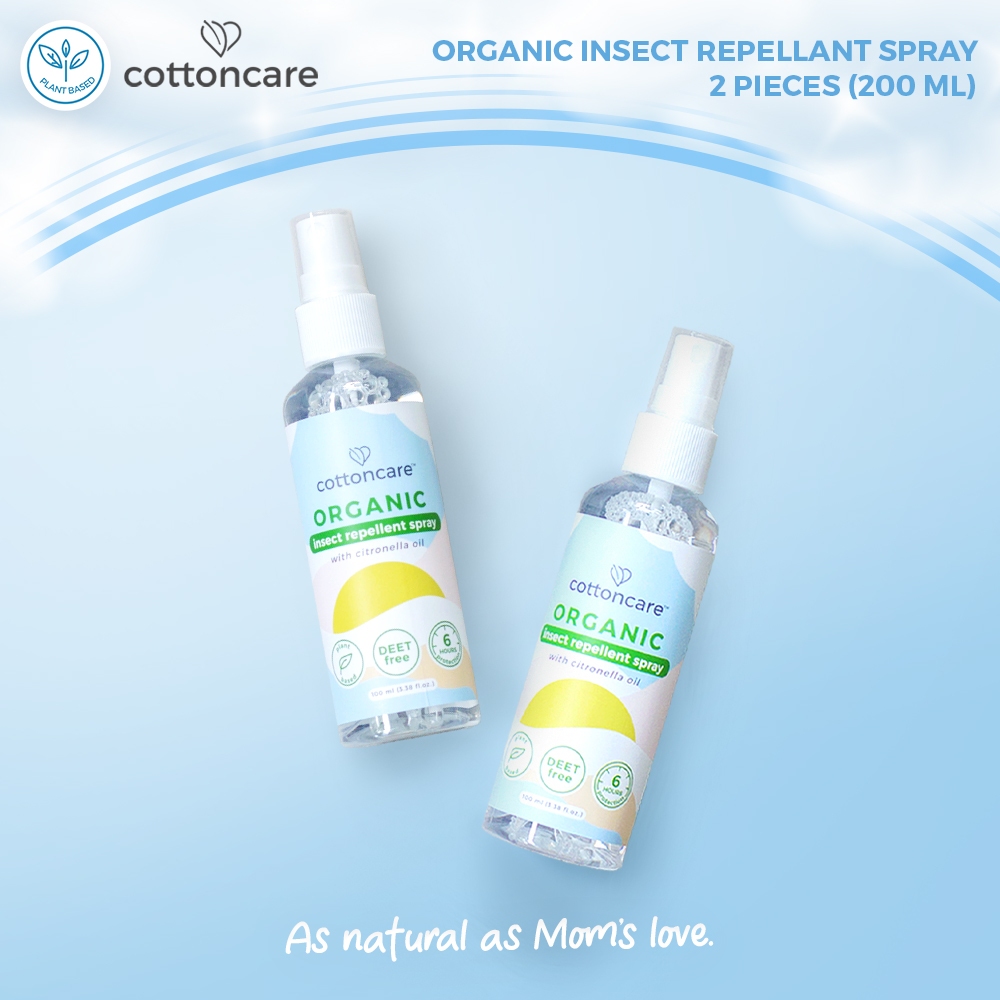 Cottoncare™ (200ML) Organic Citronella Mosquito Insect Repellent Spray