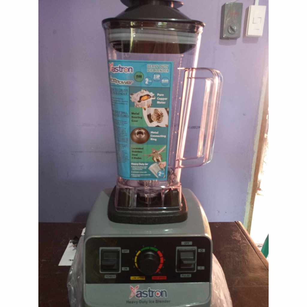 ASTRON BLENDER HEAVY DUTY(Ice Power) Shopee Philippines
