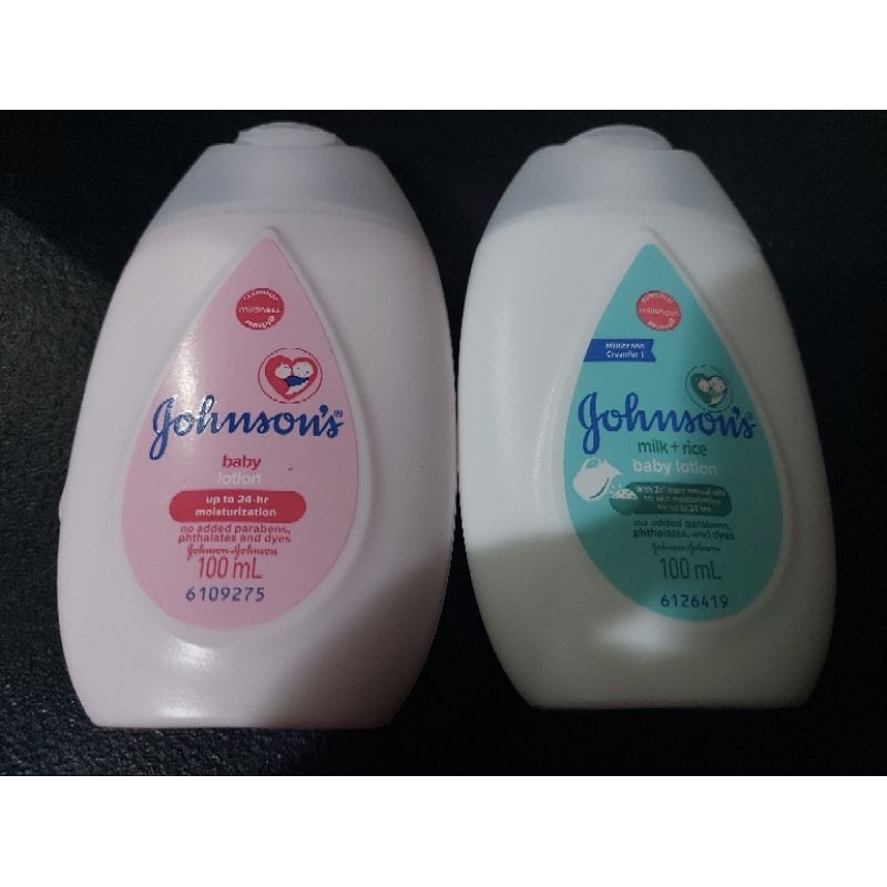 johnsons baby lotion 100ml 1pc Shopee Philippines