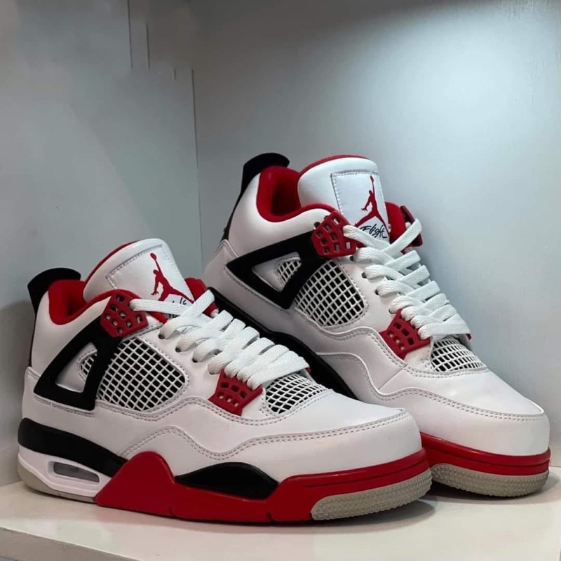 J4 Fire Red by JD’s Kicks PH (UNISEX) | Shopee Philippines