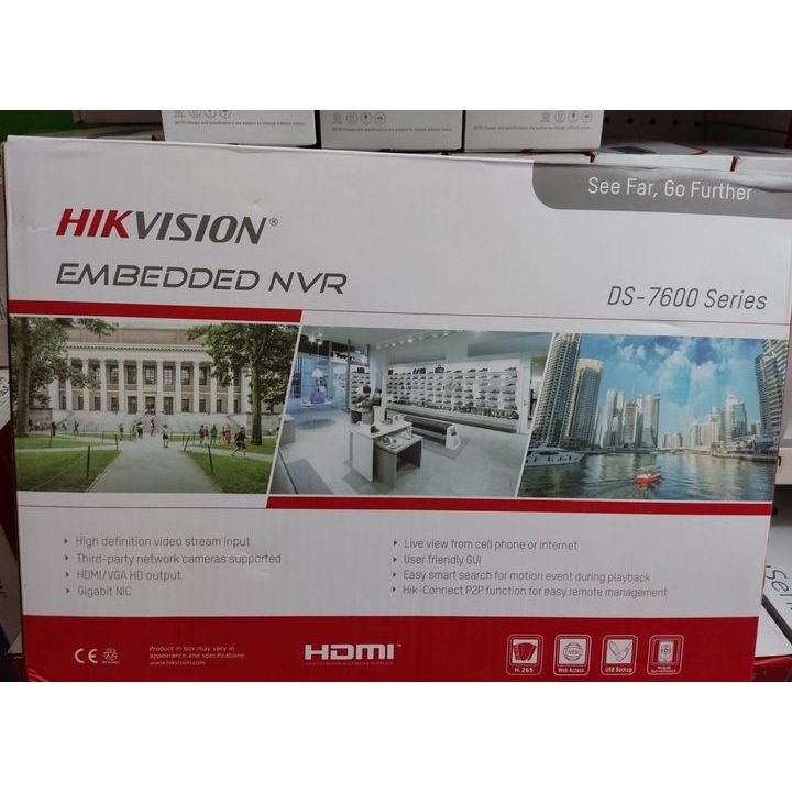 Hikvision | DS-7604NI-K1(B) | 4-ch 1U 4K NVR | Shopee Philippines