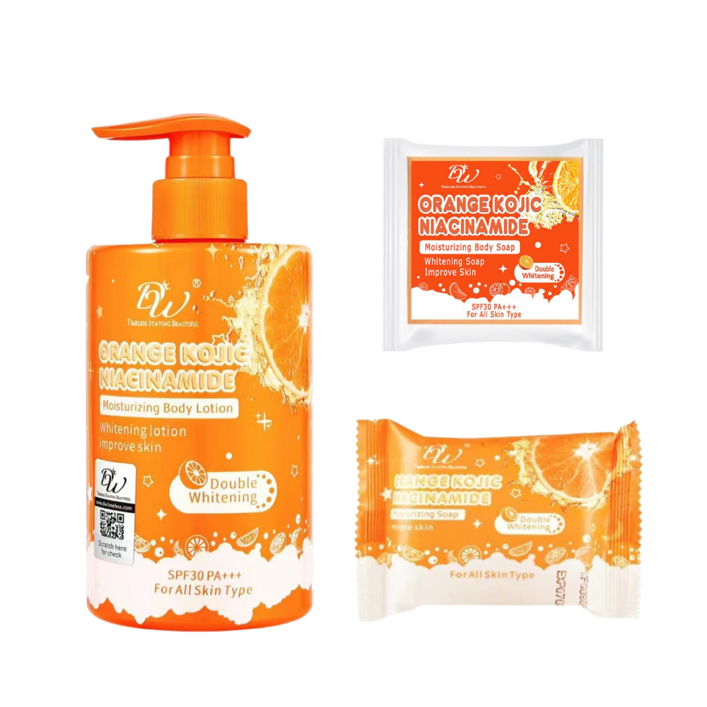 DW Orange Kojic Niacinamide Body Lotion 300ml / Soap Shopee Philippines