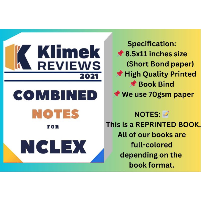 Mark Klimek Combined Notes | Shopee Philippines