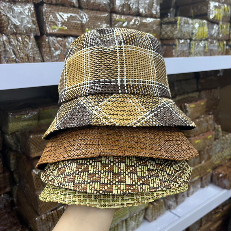 Native Banig Bucket Hat Classy | Shopee Philippines