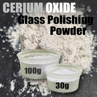 8x Cerium Oxide Glass Polishing Kit Windscreen Scratch Remover Felt Pad New