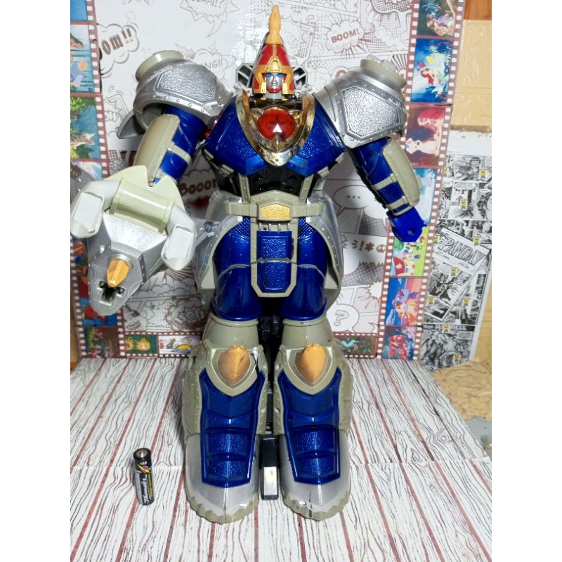Power Rangers DX Jungle Fury Rhino Steel Megazord Figure | Shopee ...