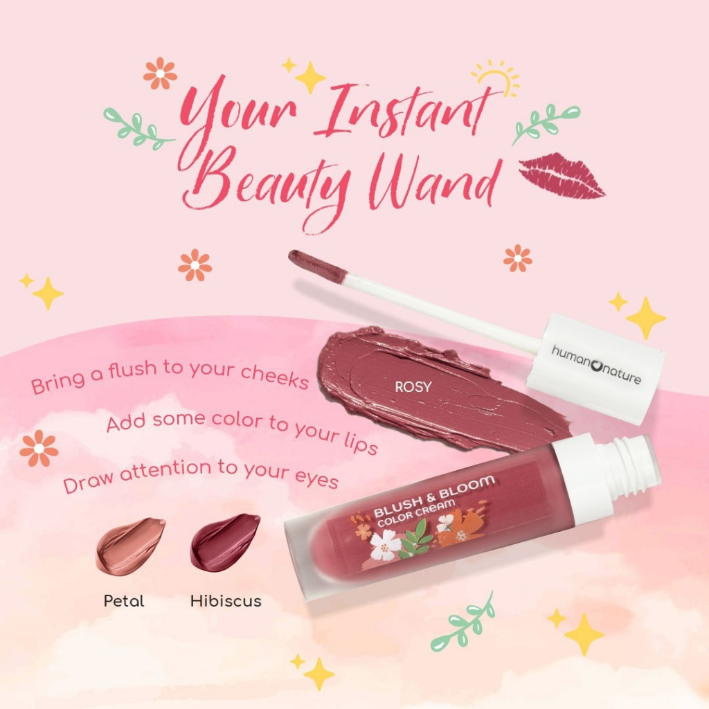 Human Nature Blush and Bloom Color Cream Shopee Philippines