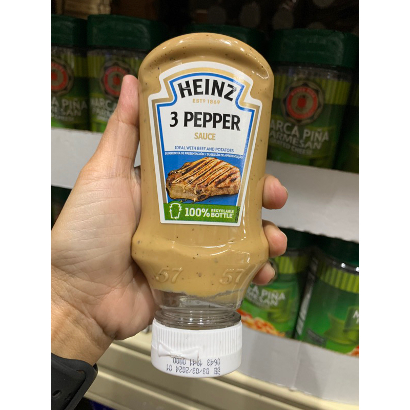 Heinz 3 Pepper Sauce 220g | Shopee Philippines