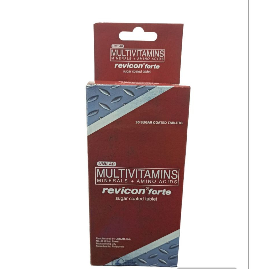 Revicon Forte Multivitamins 30 Tablets (New Packaging) Shopee Philippines