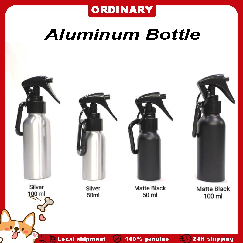 COD【Local Deliver】50/100 ml Mini Aluminum Trigger Spray Bottle