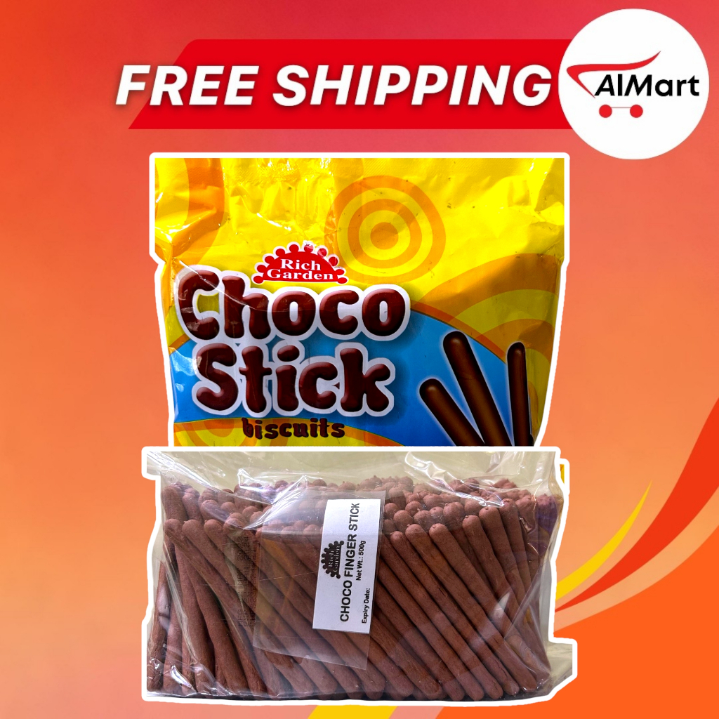 CHOCO FINGER STICK BISCUIT (500 GRAMS) Shopee Philippines