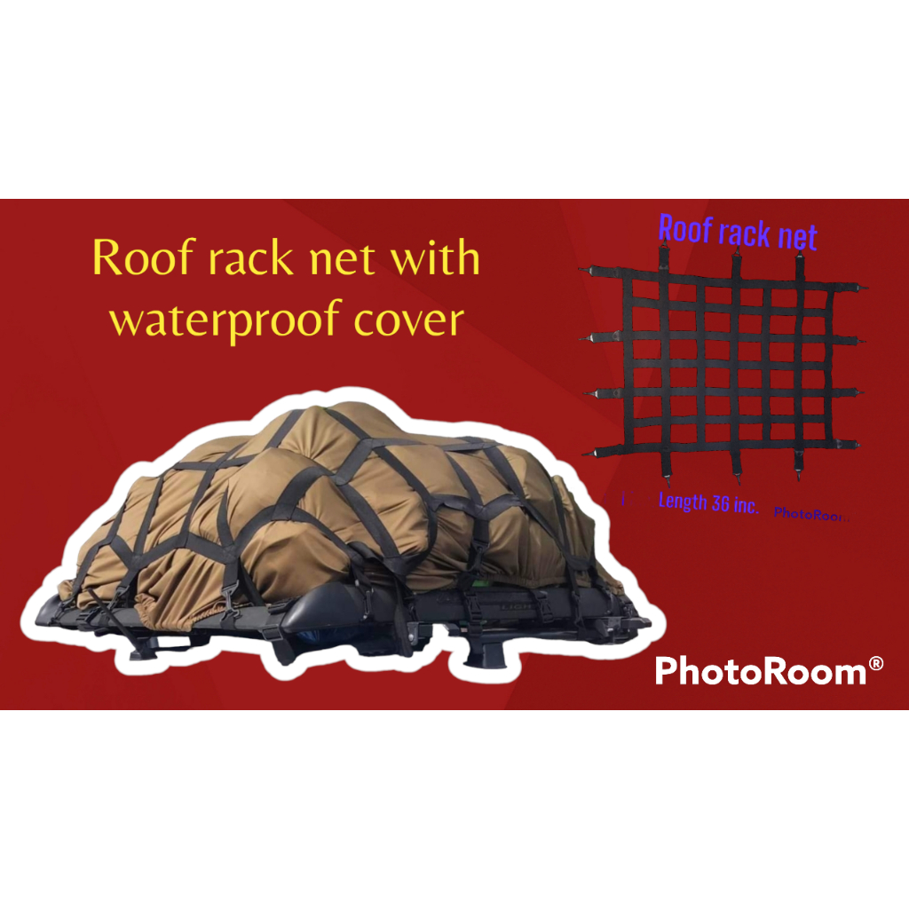 roof rack net with water proof cover Shopee Philippines