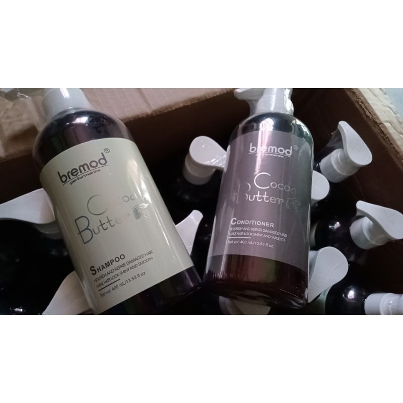 Bremod Cocoa Butter Shampoo And Conditioner Nourish and Repair Damage