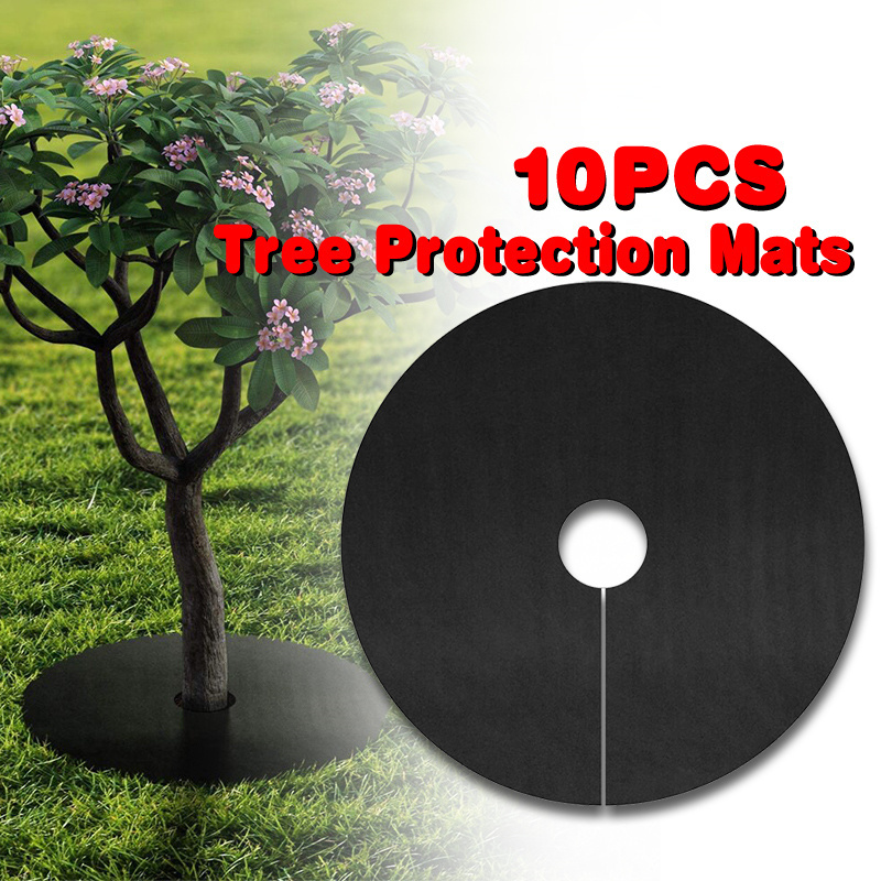 10pc Tree Protection Mats Flower Tree Protection Mats Ecological ...