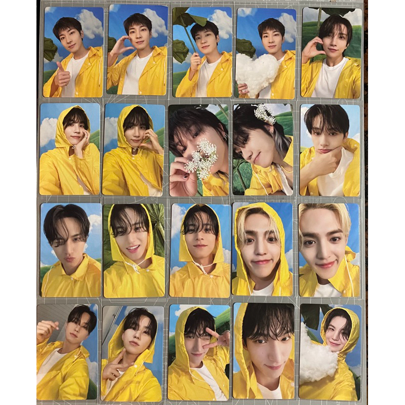 SEVENTEENTH HEAVEN CARAT VERSION PHOTOCARDS (OFFICIAL) SEVENTEEN