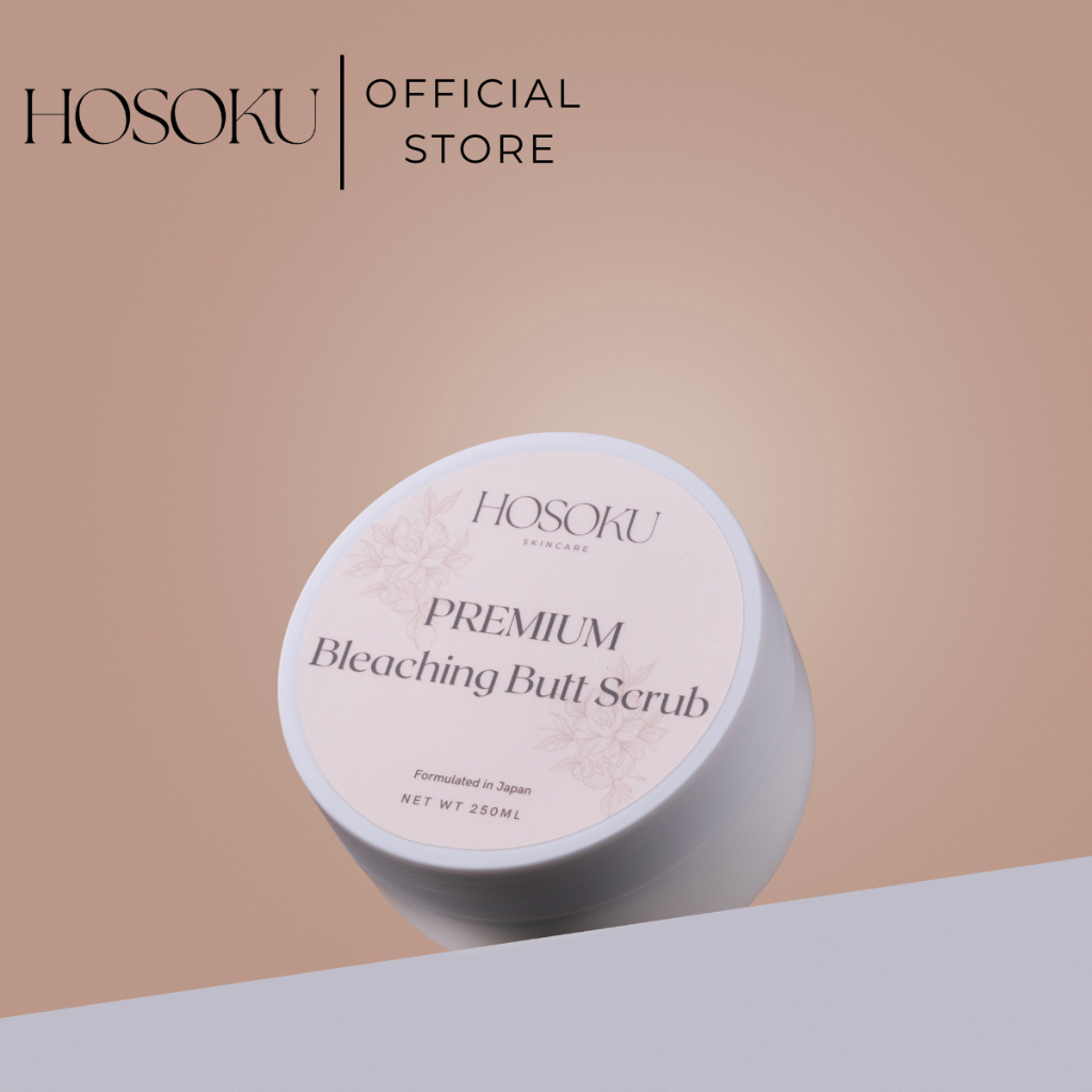 Butt Scrub Hosoku Bleaching Scrub | Shopee Philippines