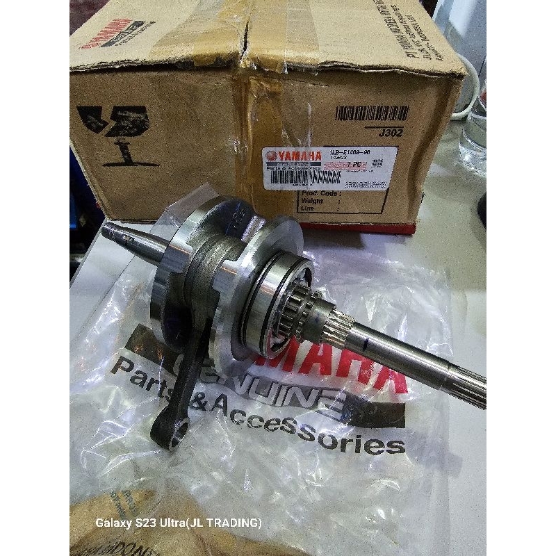 GENUINE CRANKSHAFT ASSY / SEGUNYAL FOR YAMAHA MIO MX 125 I (1LBE1400