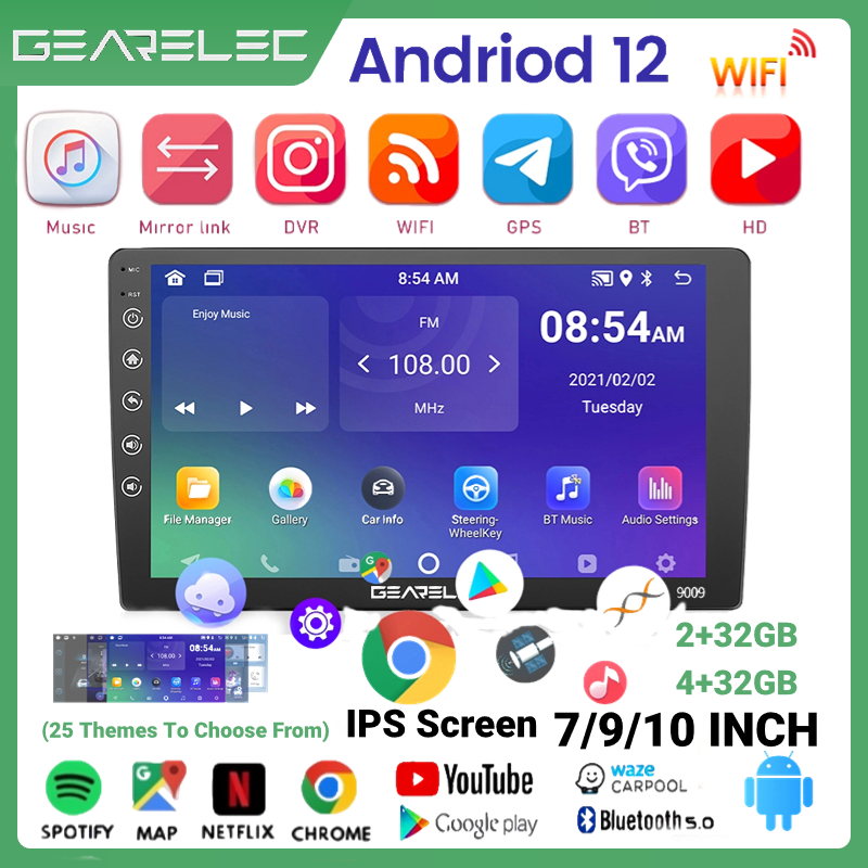 car radio android 10 2din hard reset