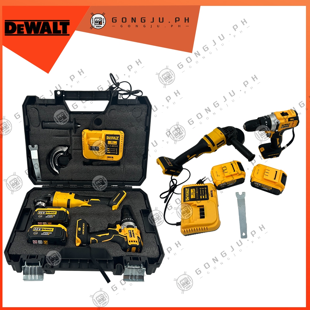 Dewalt drill best sale set hard case