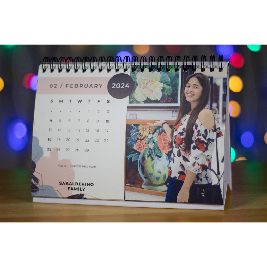 Personalized Desk Calendar for 2025 Shopee Philippines