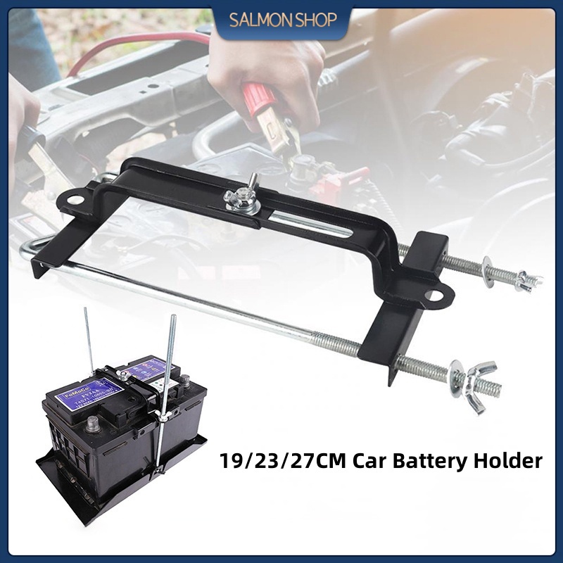 19/23/27cm Car Battery Holder Adjustable Car Battery Stabilizer Fixed Bracket Shopee Philippines