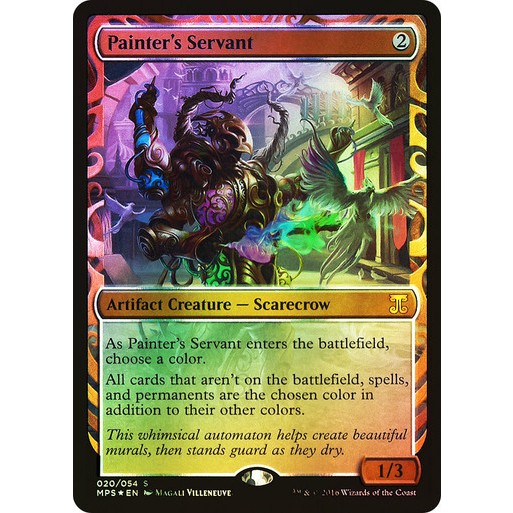 MTG Proxy Card - Painter's Servant (Foil) | Kaladesh Inventions (MPS ...