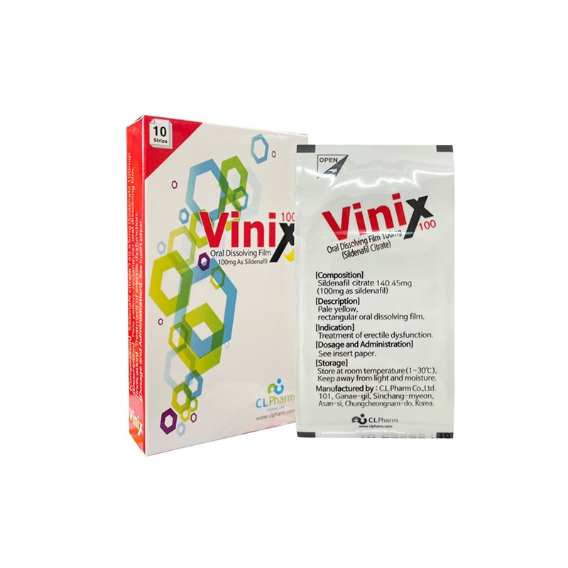 Vinix Oral Dissolving Film 100mg 1 Box 10 Strips Shopee Philippines