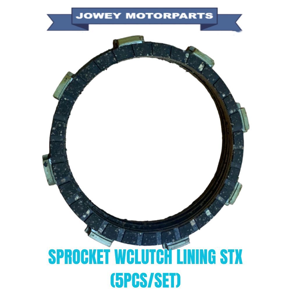 CSL CLUTCH LINING STX125 RS110F YBR125 (5pcs set) JAPAN QUALITY ...