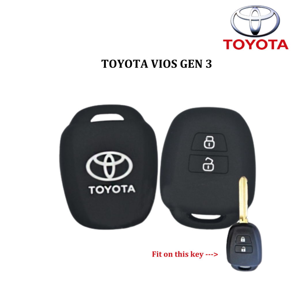 Toyota Vios Gen 3 Superman Key Cover Shopee Philippines