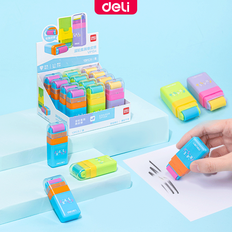Deli VP154 Classic Roller Pencil Eraser | Shopee Philippines