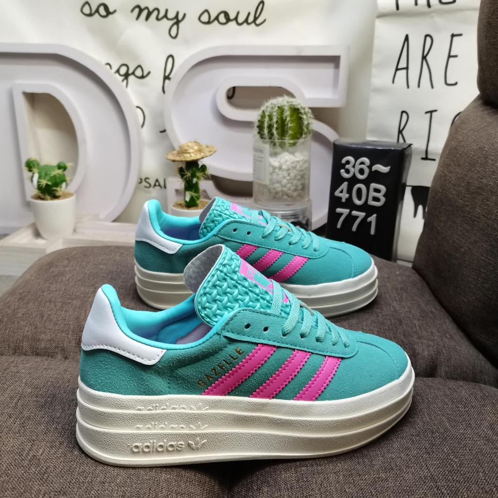 Adidas women's clearance gazelle casual sneakers