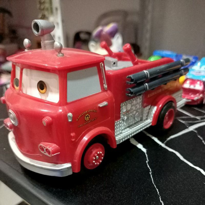 Disney Pixar Cars Red The Fire Truck Diecast | Shopee Philippines