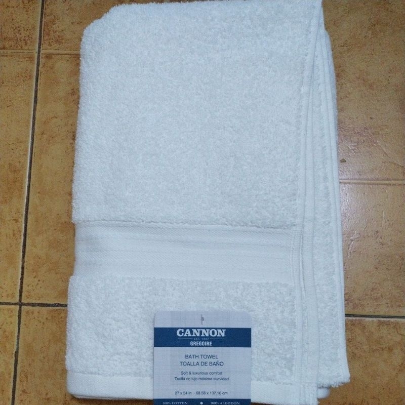 cannon bath towels (orig) 27x54 inches Shopee Philippines