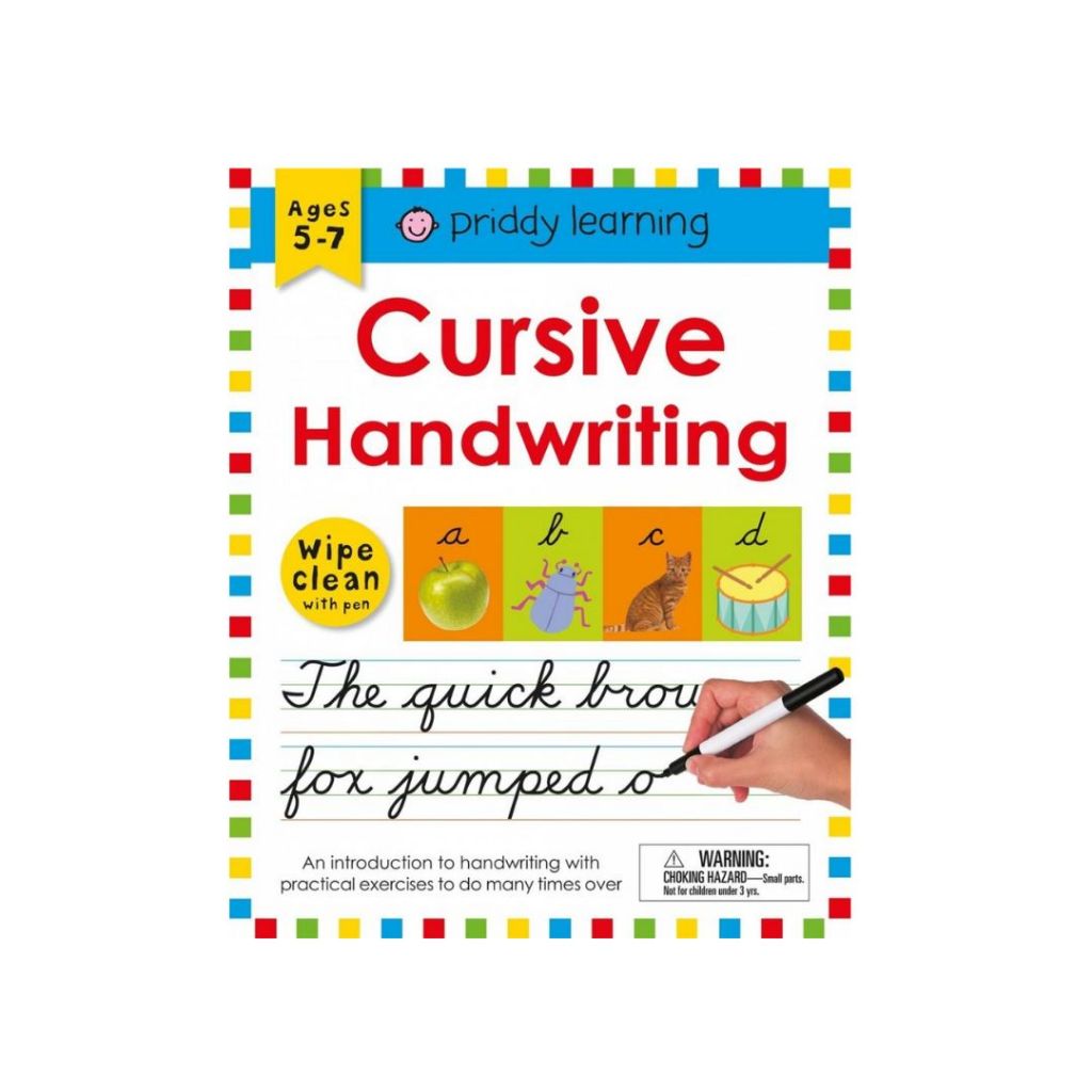 Wipe Clean Workbook: Cursive Handwriting (Spiral-bound) by Roger Priddy ...