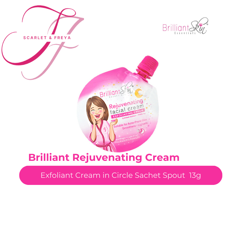 Brilliant Rejuvenating Exfoliating Cream 13g Circle Spout by