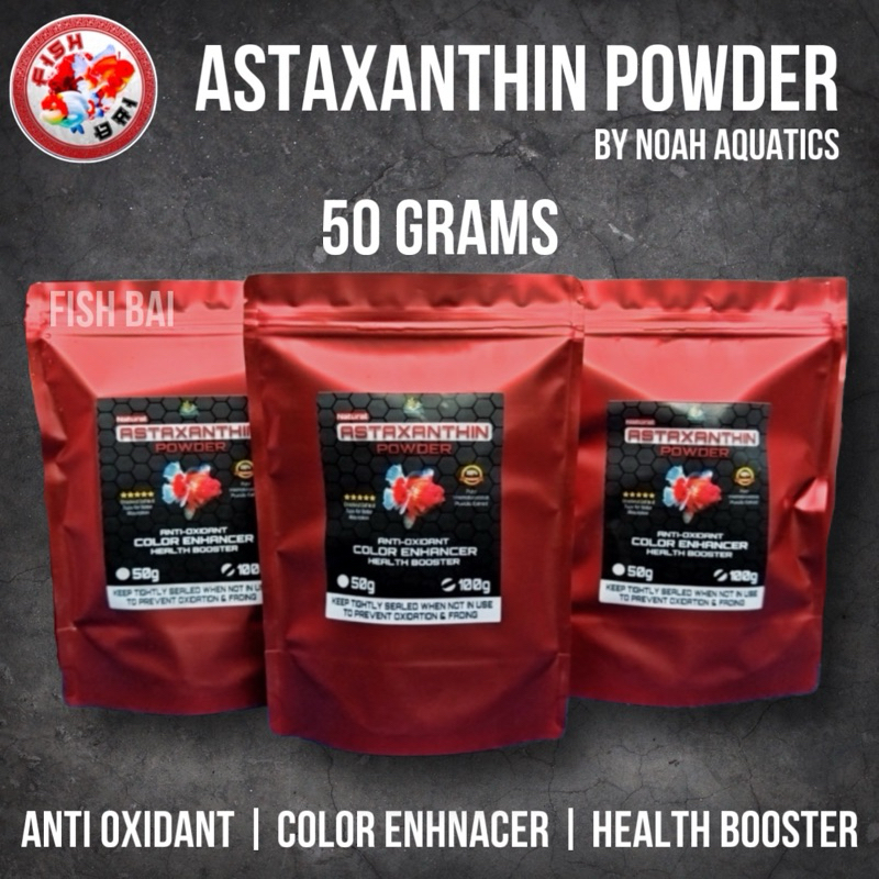 Astaxanthin & Carophyl Red WHOLESALE 50g 100g Color Enhancer by Noah