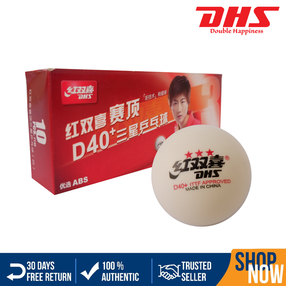 DHS Table Tennis Ball 3 Star 40mm x 5 dozen Shopee Philippines