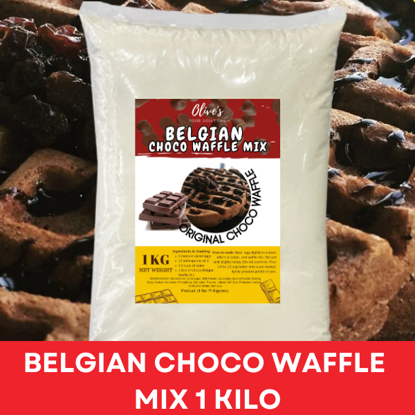 Premium Choco Belgian Waffle Mix 1 Kilo Shopee Philippines