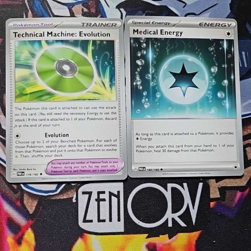 Paradox Rift PAR Trainer TCG Pokemon Card Supporter Tool Item Singles ...