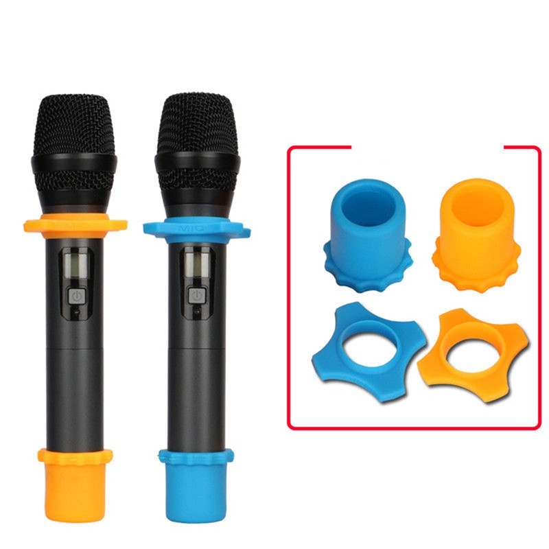 Anti-Rolling Microphone Set Protection Ring Wireless Slip Holder ...