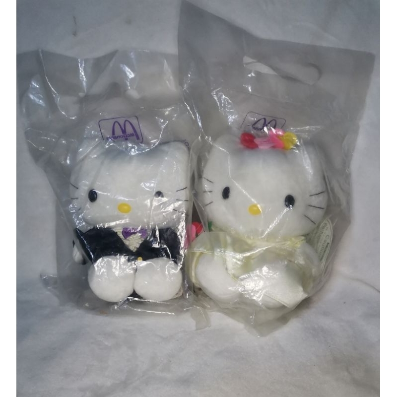 Hello Kitty and Dear Daniel Wedding Plush with Tags outlet