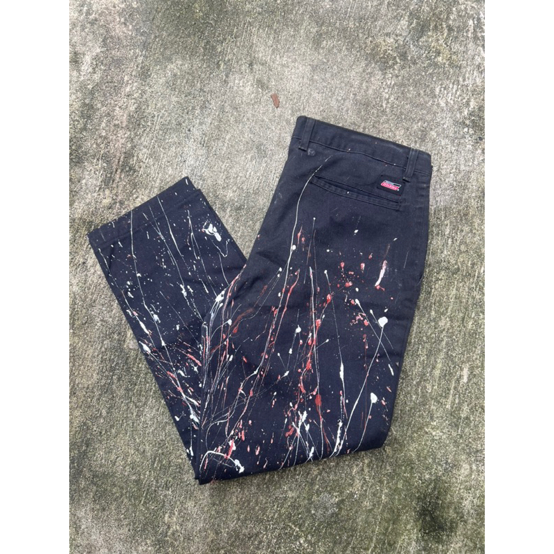 DICKIES WORK PANTS W PAINT SPLATTER Shopee Philippines