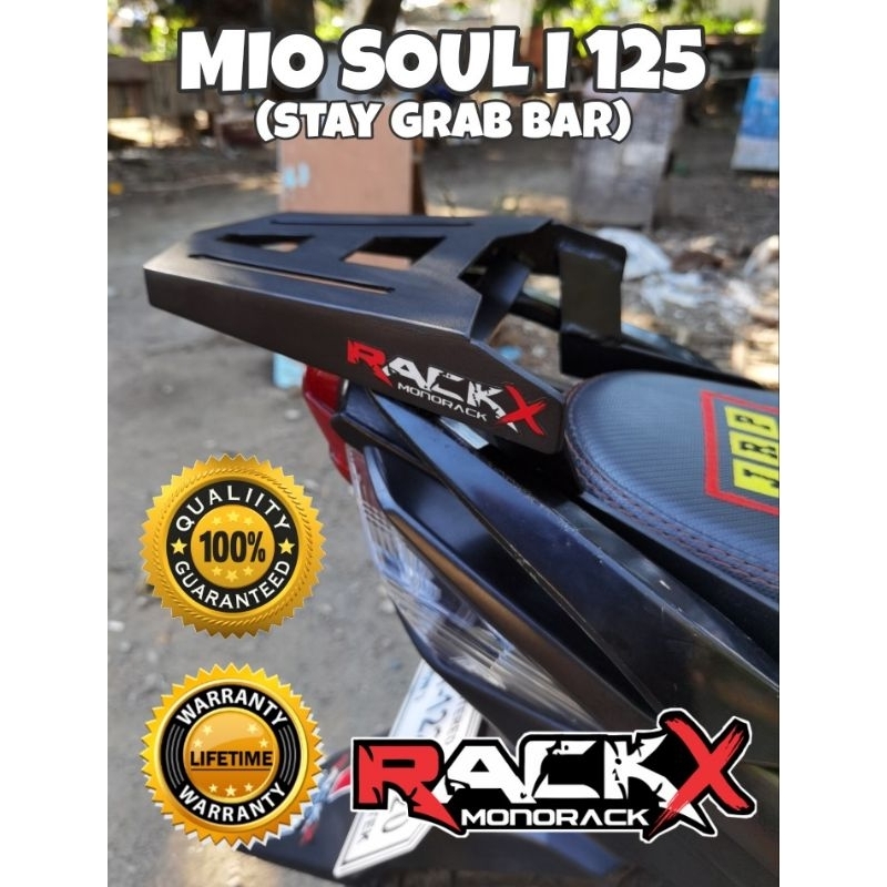 MSI 125 / MIO SOUL I 125 (STAY GRAB BAR) RACK X MONORACK BRACKET