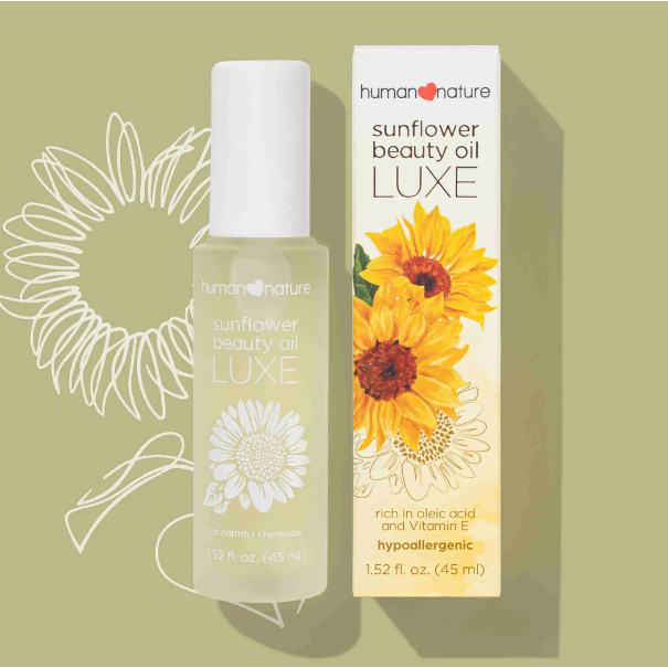 Human Heart Nature Sunflower Beauty Oil LUXE 45ml Shopee Philippines