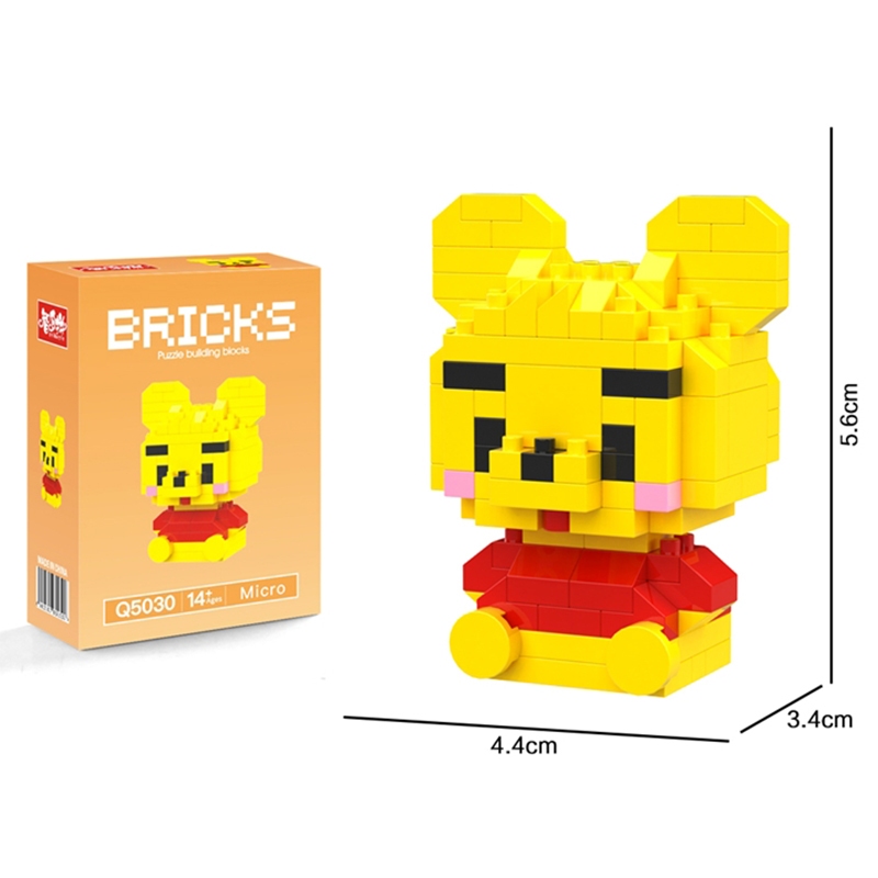 【DUZ】Mini Building Blocks Assembled Small Sanrio Particles Toys For Kid ...