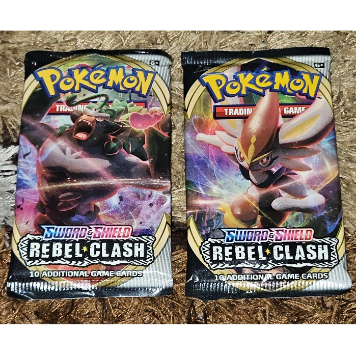 Pokemon Tcg Sword And Shield Rebel Clash Booster Pack Original Shopee Philippines 8150