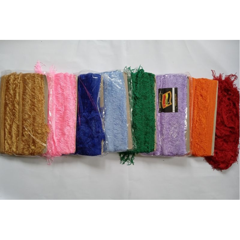 Tassel Orion Brand sold per yard (4inches by 36 inches) Baton Majorette